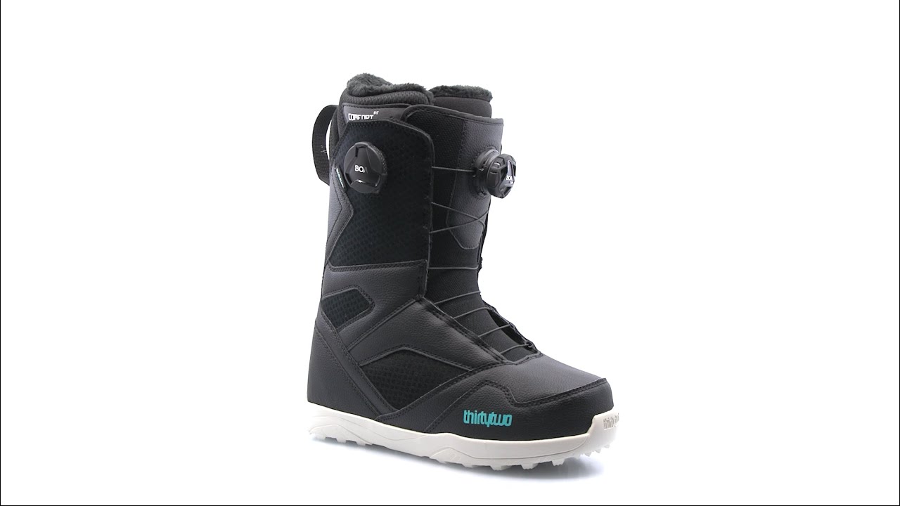 Snowboardboots Damen THIRTYTWO Stw Double Boa W'S '22 schwarz 8205000229