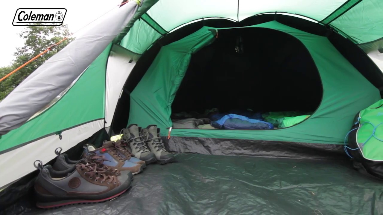 Coleman Kobuk Valley 3 Plus grün 3-Personen-Campingzelt 2000030280