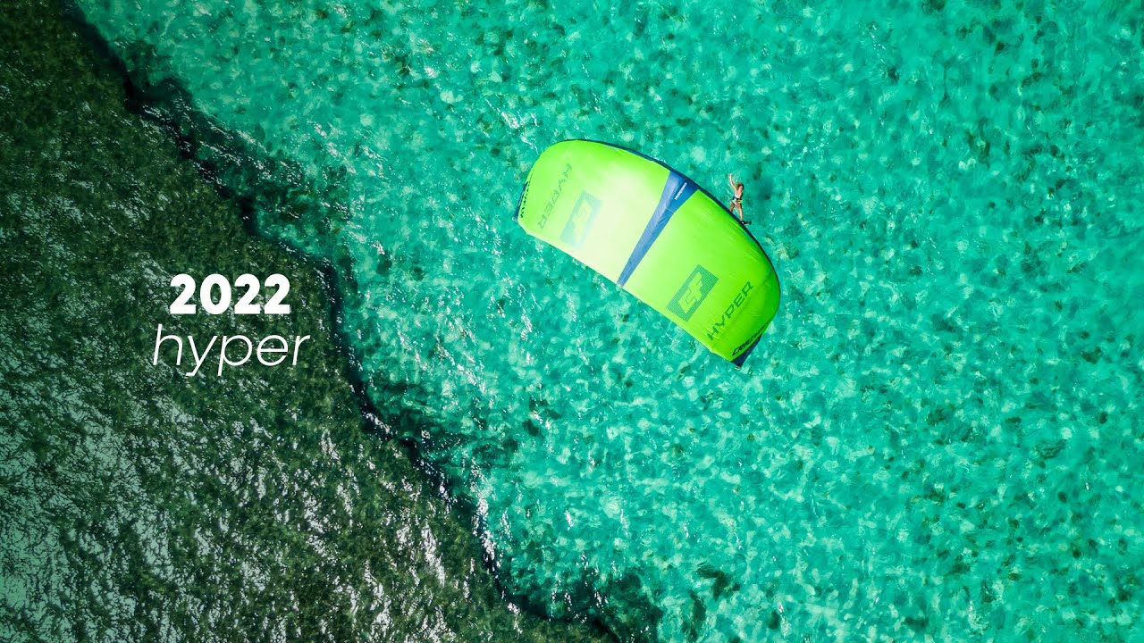 CrazyFly Hyper grün kitesurfing drachen T001-0118