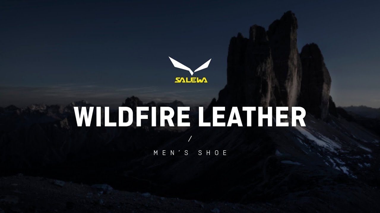 Salewa Wildfire Leder Herren Wanderschuhe grün 00-0000061395