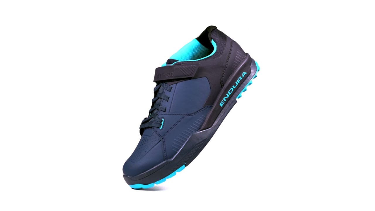 Herren MTB-Radschuhe Endura MT500 Burner Clipless schwarz