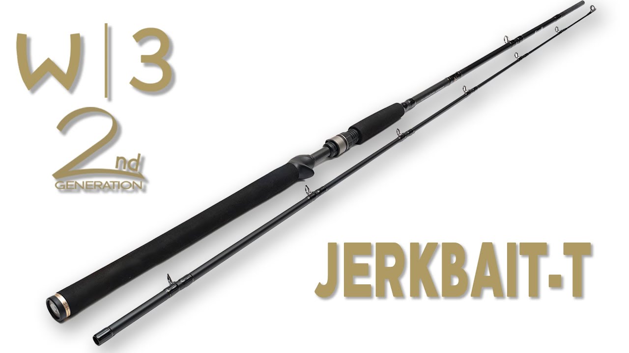 Westin W3 Jerkbait-T 2nd 2sec Spinnrute schwarz W350-0662-H