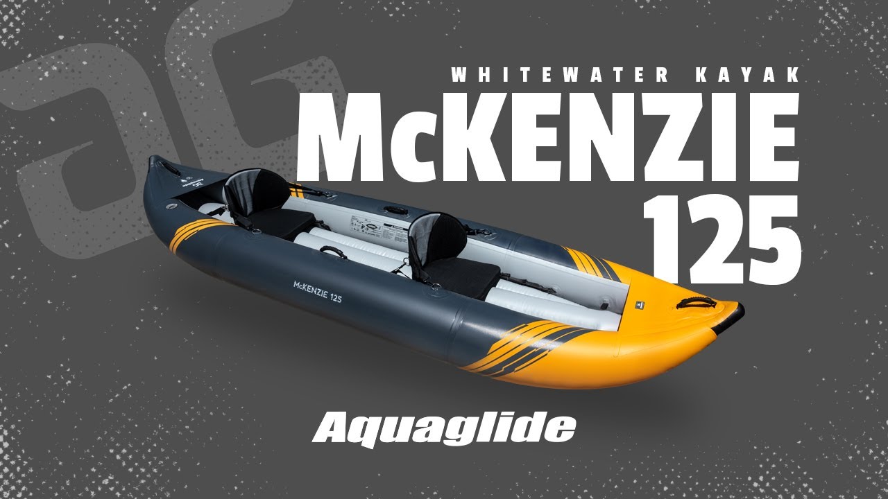 Aquaglide McKenzie 125 grau 584120129 Aufblasbares 2-Personen-Kajak