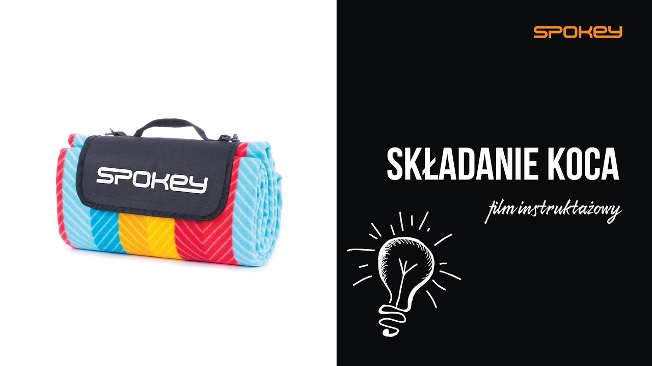 Spokey Picknickdecke Mandala blau 926055