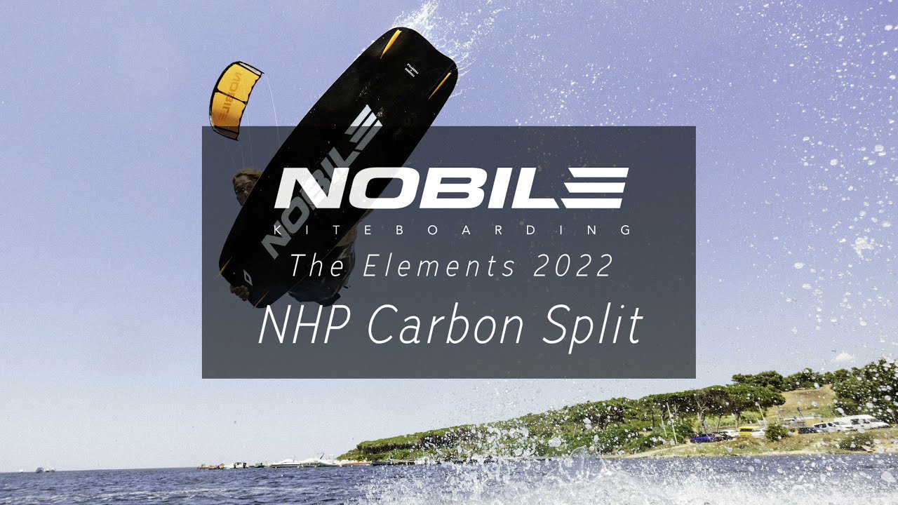 Nobile NHP Split Carbon Faltkiteboard schwarz K22