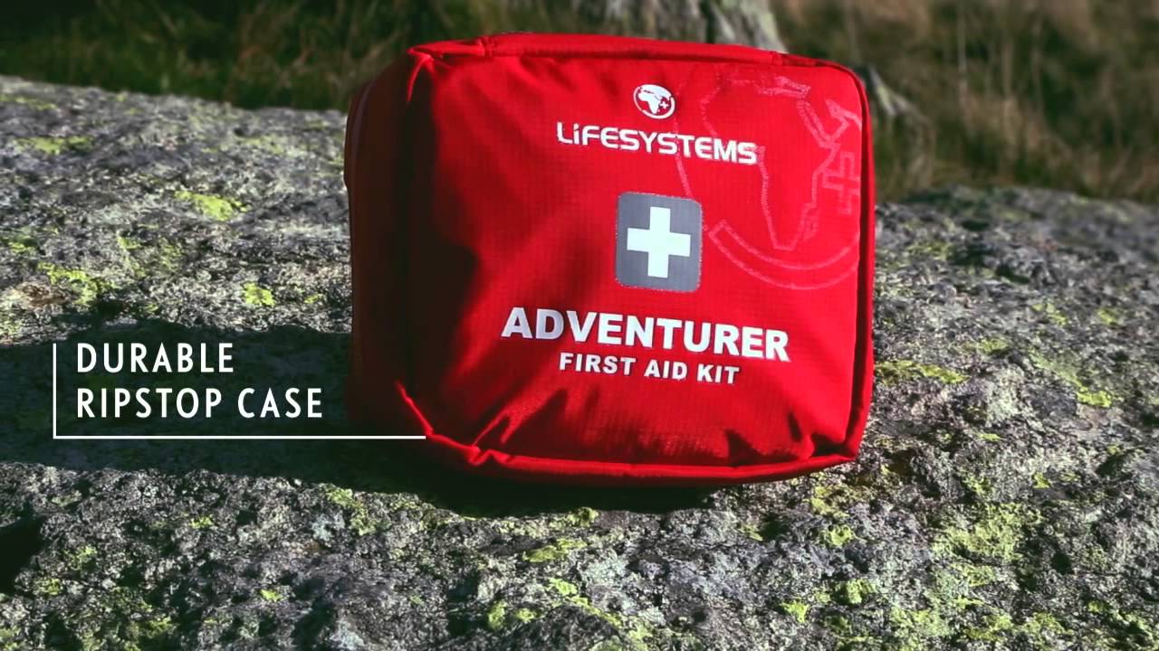 Lifesystems Abenteurer Erste-Hilfe-Kit rot LM1030SI Reise Erste-Hilfe-Kit