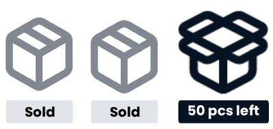 Begrenzte Produktanzahl